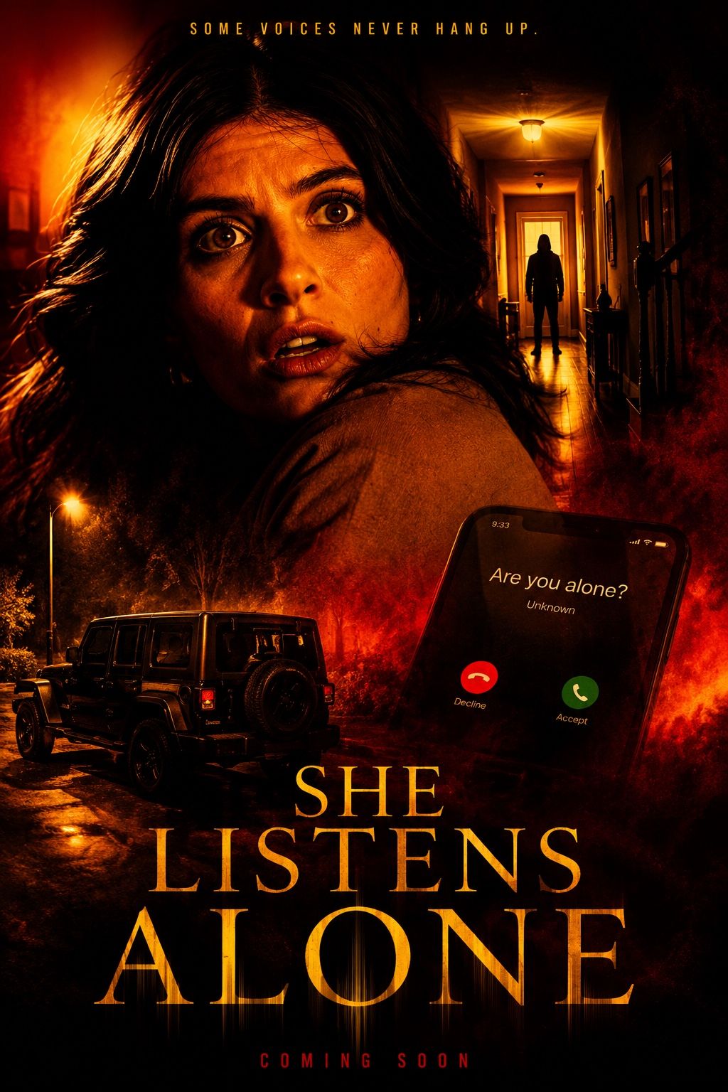 She Listens Alone Poster 1